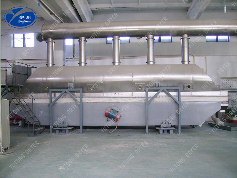 Copper powder vibrating fluidized bed dryer