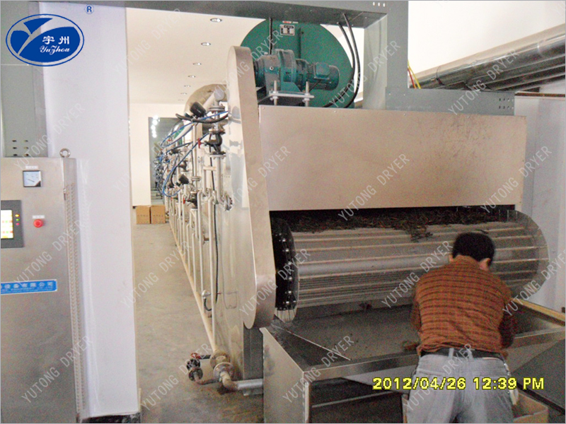 大蒜片、辣椒及蔬菜干燥帶式干燥機